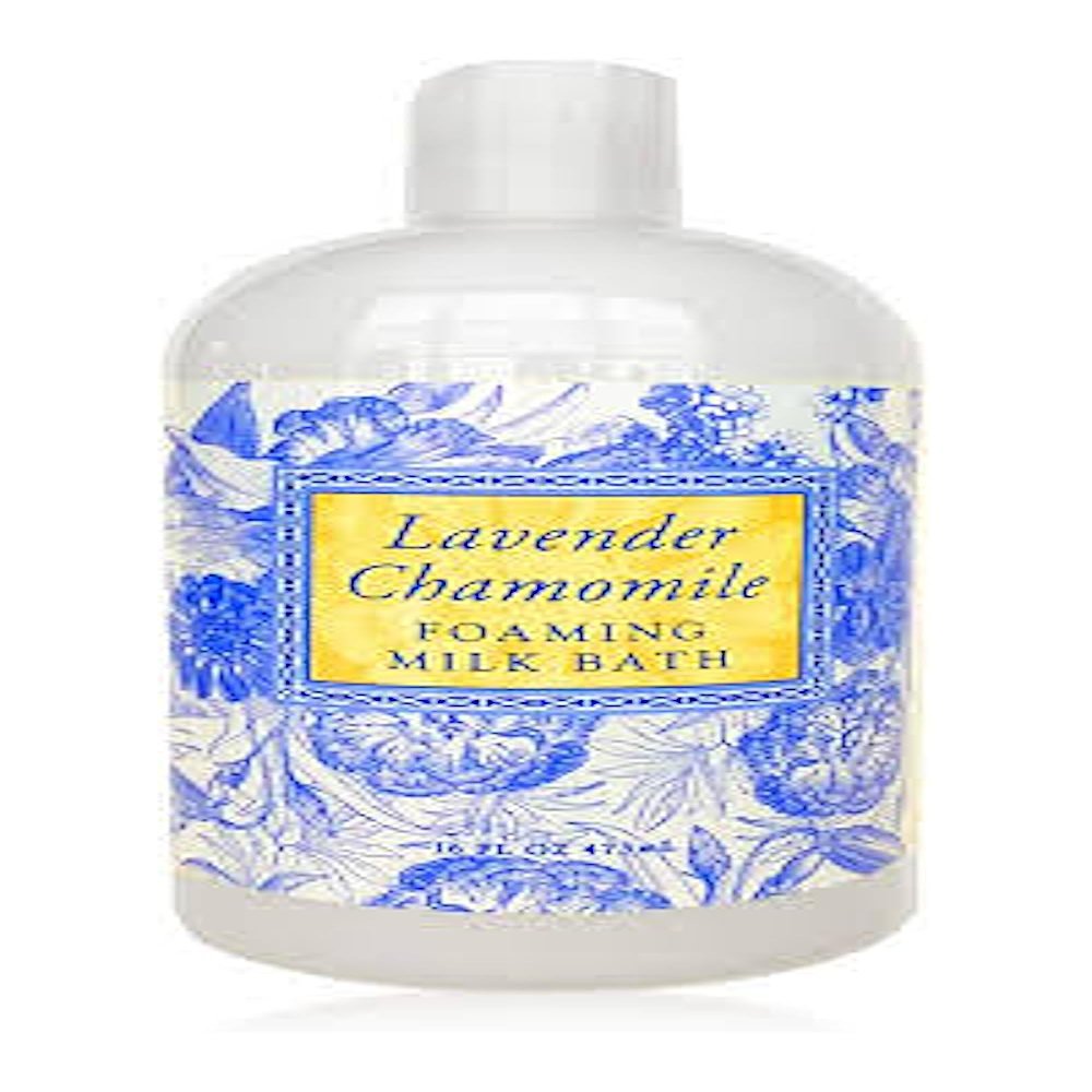 Greenwich Bay Foaming Milk Bath in Lavender Chamomile Scent - Luxurious Buttermilk Formula - Rich, Foaming Lather - Elegant Packaging - 16 fl oz