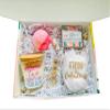 50th Birthday Candle Spa Gift Box, Handmade Unique Birthday Basket, Forty Small Self Care Gift Set for Women, Best Friend Relaxation Gift Idea (Sweet and Boujee) view 1