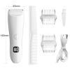 ANFOOS Bikini Trimmer for Women Electric Razor Hair Trimmer for Face Nose Eyebrow Beard Mustache Arm Leg Armpit Bikini,Painless Rechargeable Portable Womens Body Shavers Set, Gifts for Women view 2