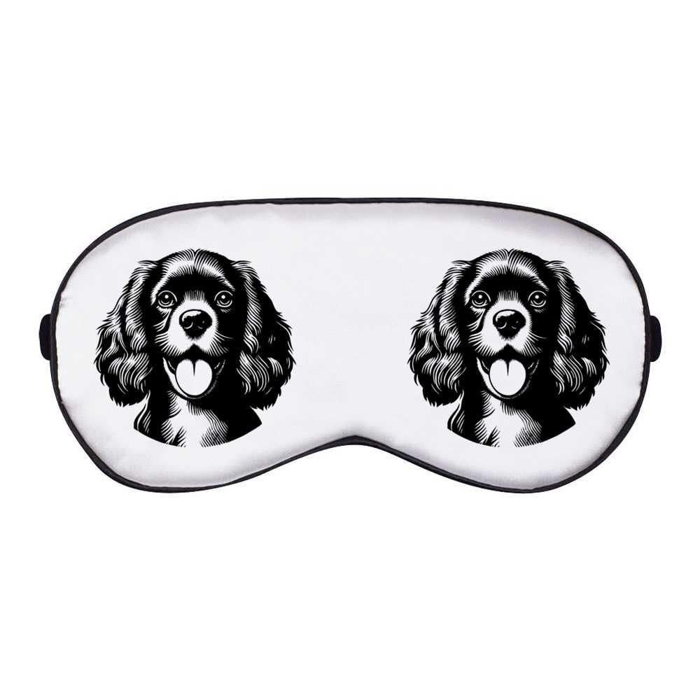 Azeeda 'Cocker Spaniel Dog' Sleep/Travel Eye Mask (EY00023817)