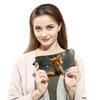MoCaliduccious Cute Fox Cosmetic Bag Gift for Women Small Makeup Bag for Purse Cosmetic Bags for Women Zipper Travel Toiletry Pouch Fox Makeup Bags view 3