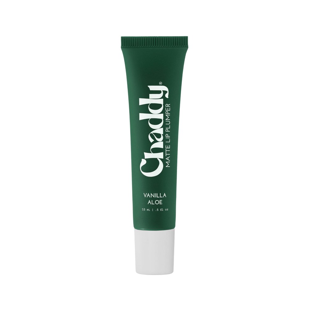 Chaddy Matte Lip Plumper - Hydrating Lip Plumper with Hyaluronic Acid | Plumping Lip, Natural Lip Care and Enhancer - 0.5 fl.oz (Vanilla Aloe)