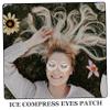 COOLHIYA 1pair Cooling Eye Pads for Tired Eyes Reusable Portable for Puffiness Swelling Dark Circles Relief Lightweight Material view 3