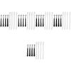Beaupretty 20sets High Class Materials Eyebrow Shaver Easy to Clean Portable Brow Razors view 1