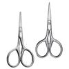 NOLITOY 10pcs Facial Hair Scissors Eyebrow Trimmer Men's Brow Scissor Small Hair Scissors Stainless Steel view 3