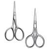 NOLITOY 10pcs Facial Hair Scissors Eyebrow Trimmer Men's Brow Scissor Small Hair Scissors Stainless Steel view 4