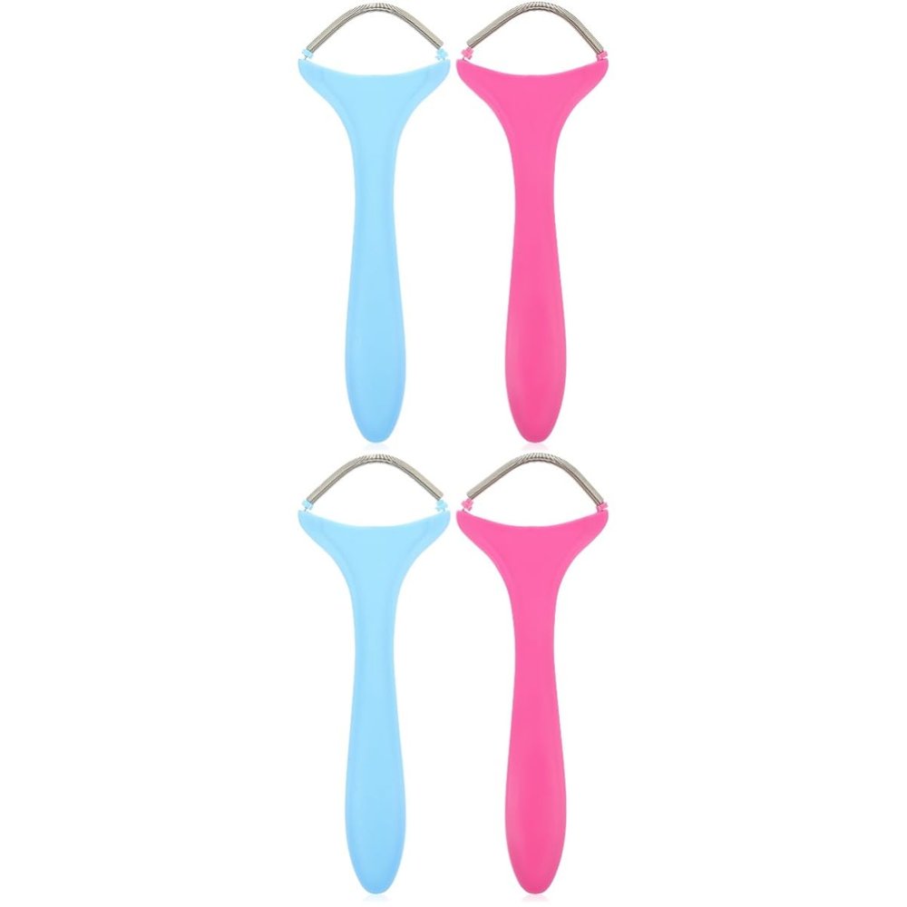 Beaupretty 4pcs Manual Facial Hair Remover Portable Epilator for Women Hair Removal Tool for Lightweight Design for Travel Safe Materials for All Skin Types