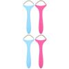 Beaupretty 4pcs Manual Facial Hair Remover Portable Epilator for Women Hair Removal Tool for Lightweight Design for Travel Safe Materials for All Skin Types view 1