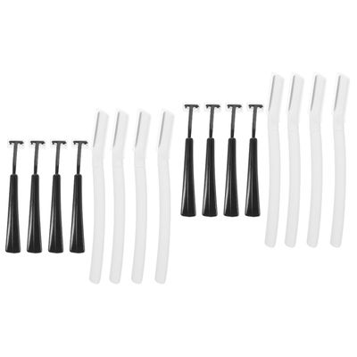 Beaupretty 8sets Facial Hair Razor Razors for Women Brow Trimmer Eyebrow Shaping Tool Eyebrow Supplies Trimmer for Women Portable Nonslip Grip