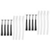 Beaupretty 8sets Facial Hair Razor Razors for Women Brow Trimmer Eyebrow Shaping Tool Eyebrow Supplies Trimmer for Women Portable Nonslip Grip view 1