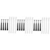 Beaupretty 12sets Eyebrow Shaper Women Brow Razor Dermaplaning Tool Travel-Friendly Multiple Trimmers Included view 1