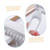 Beaupretty 4pcs Portable Body Hair Trimmer and Underarm Shaver Remover for Women Safe Design for Travel Reduces Skin Irritation Grey view 2