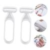 Beaupretty 4pcs Portable Body Hair Trimmer and Underarm Shaver Remover for Women Safe Design for Travel Reduces Skin Irritation Grey view 4
