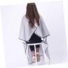 MERRYHAPY Vintage Apron Barber Tool Stripe Pattern Apron Hair Cutting Cape Hairdressing Cloak Wai Cloth view 4