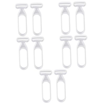 Beaupretty 10pcs Portable Body Hair Trimmer for Women Underarm Leg Shaver Precise Blades for Smooth Hair Removal Lightweight Design for Daily Use