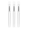 GMBYLBY Lip Brushes Silicone Lip Applicator Brush Reusable 3Pcs Lip Mask Applicator Lip Scrub Brushes Crystal Makeup Brushes Lipstick Applicator Brushes view 1