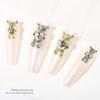 Bear 3D Nail Art Decorations With Heart Luxury For Rhinestone Manicure Tool Accessories Nail Art Manicure Tools view 2