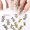 Bear 3D Nail Art Decorations With Heart Luxury For Rhinestone Manicure Tool Accessories Nail Art Manicure Tools view 4