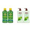 Banana Boat Soothing After Sun Gel with Aloe Twin Pack 16oz each & Hawaiian Tropic Lime Coolada After Sun Lotion Twin Pack 16oz each view 1