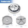 BF-004 Pipeless Jet Motor Magnetic Head Replacement for LURACO Pedicure Chair Bathtub Jets Includes Propeller and Cap,2pcs view 2