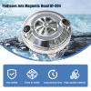 BF-004 Pipeless Jet Motor Magnetic Head Replacement for LURACO Pedicure Chair Bathtub Jets Includes Propeller and Cap,2pcs view 4