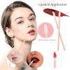 50 Pcs Disposable Lip Wands Applicator, Lipstick Brush,Makeup Gloss Wands,Makeup Applicator Beauty Tool Kits (light pink, 50pcs) view 4