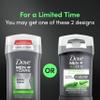 Dove Men + Care Deodorant Stick Pack of 4 with 72-Hour Odor Protection and Dove Men+Care Deep Clean Bar Soap Pack of 8 view 3