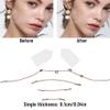 40 Pieces Face Lift Tape Set Instant Invisible For Facial Stickers Fast Lifting Thin Double Chin V Shape Facelifting Adhesives Bands Tools Face Lift Tapes And Bands Invisible view 3