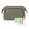 Wudan Green Gray Toiletry Bags Lightweight Cosmetic Bags For Women Travel Women's Coin Change Purse for Travel Organizer view 1