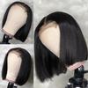 Nakkia Bob Wig Human Hair Wigs Human Hair Pre Plucked 4x4 HD Lace Front Glueless Wigs Human Hair 150% Density Short Straight Bob Wig for Black Women (Glueless Bob Wig, 16 Inch) view 2