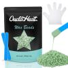 2.4 lb Hard Wax Beads Bulk, Professional Rosin-Free Brazilian Waxing Bead, Hypoallergenic Hair Removal Wax Bead for Sensitive Skin, Body, Bikini, Legs, Home Salons Wax Beans Refill, 5 Silicone Sticks view 1