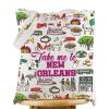WZMPA New Orleans Travel Cosmetic Bag - Souvenir Gifts Zipper Pouch Bag New Orleans City Merchandise view 1
