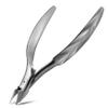 FERYES Tilted Straight Blade Ingrown Toenail Clipper, Stainless Steel Toenail Clippers for Thick Nails, Sharp Toe Nail Clippers for Seniors for Ingrown Toenail Care (Silver) view 1