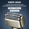 Haosens Electric Foil Shavers for Men, Cordless Rechargeable Men's Electric Razor Shaver - Type-C Fast Charging, Wet & Dry Use with Power Display, Travel Lock view 2