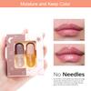 Wenrny Lip Plumper Set,2 Set Natural Lip Plumper and Lip Care Serum,5.5ML Day and Night Lip Plumper Serum,Lip Enhancer,Hydrating Lip Mask,Women Lip Plumper Gloss Kit,Moisturizing Long-lasting view 4