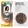 Royal Zury Crochet Braids V-shape Finish Style V11 Boho Loc (9"10"11") (Honey Blonde 27) view 2