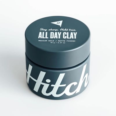Hitch All Day Clay Medium Hold Matte Finish Hair Clay Pomade for Men
