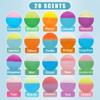 20 Pack Bath Bombs for Kids with Surprise Inside Bubble Bath Toys Organic Natural Bath Bombs Set Stocking Stuffers Birthday Christmas Gifts for Kids 3 4 5 6 7 8 Years Old Boys Toddlers Girls view 2