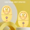 Cute Animal Mist Sprayer USB Rechargeable Mini Eye Face Humidifier 35ml 500mah for Travelling (4#) view 4