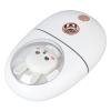 Aqur2020 Cute Animal Mist Sprayer USB Rechargeable Mini Eye Face Humidifier 35ml 500mah for Travelling (1#), White view 1