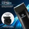 COCOSY Body Hair Trimmer for Men - Ball Trimmer, Ceramic Blade, Waterproof Electric Groin Hair Trimmer with Standing Recharge Dock & Travel Pouch, Male Hygiene Razor view 3