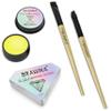 BRAWNA Pro PMU Mapping Kit for Eyebrows and Lips, 1 Contour Yellow Mapping Paste, 1 White Mapping String, 1 Angled Eyebrow Brush view 1