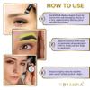 BRAWNA Pro PMU Mapping Kit for Eyebrows and Lips, 1 Contour Yellow Mapping Paste, 1 White Mapping String, 1 Angled Eyebrow Brush view 2