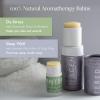Scentered Prepare for a Great Night's Sleep Bath Set - Bath Salts, Aromatherapy Balms, Body Loofah, Hair Tie & Shower Cap - Relaxing Bath Set for Restful Sleep view 3