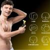 Full Body Washed Wet and Dry Shaver,Men's Electric Shaver Full Body Wash Wet and Dry Double Shave,Dry Wet Waterproof Mens Rotary Facial Shaver Body Groomer Shaver, Ergonomic Body Shaver. (B) view 4