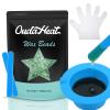 2.4 lb Hard Wax Beads Bulk, Professional Rosin-Free Brazilian Waxing Bead, Hypoallergenic Hair Removal Wax Bead for Sensitive Skin, Body, Bikini, Legs, Wax Beans Refill, 1 Silicone Pot and 5 Sticks view 1