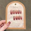 Handmade Nail Wearing Cat Eyes, Handmade Nail Enhancement, False Nail Patch, Detachable(XS) view 2