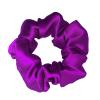 100% Pure Mulberry Silk Scrunchies - 16 Momme Silk Hair Ties for Women with Curly, Thick or Thin Hair, Perfect for Sleep (1, 08 Purple) view 1