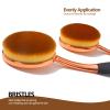 NinthAvenue Basics Sunscreen Brush Set face brush Sunscreen Applicator for Family, Adults, Parents, Applies to Face and Body, Portable, with Protective Cap and Cleaning Pad (3-Piece Set) (Black view 4