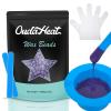 2.4 lb Hard Wax Beads Bulk, Professional Rosin-Free Brazilian Waxing Bead, Hypoallergenic Hair Removal Wax Bead for Sensitive Skin, Body, Bikini, Legs, Wax Beans Refill, 1 Silicone Pot and 5 Sticks view 1